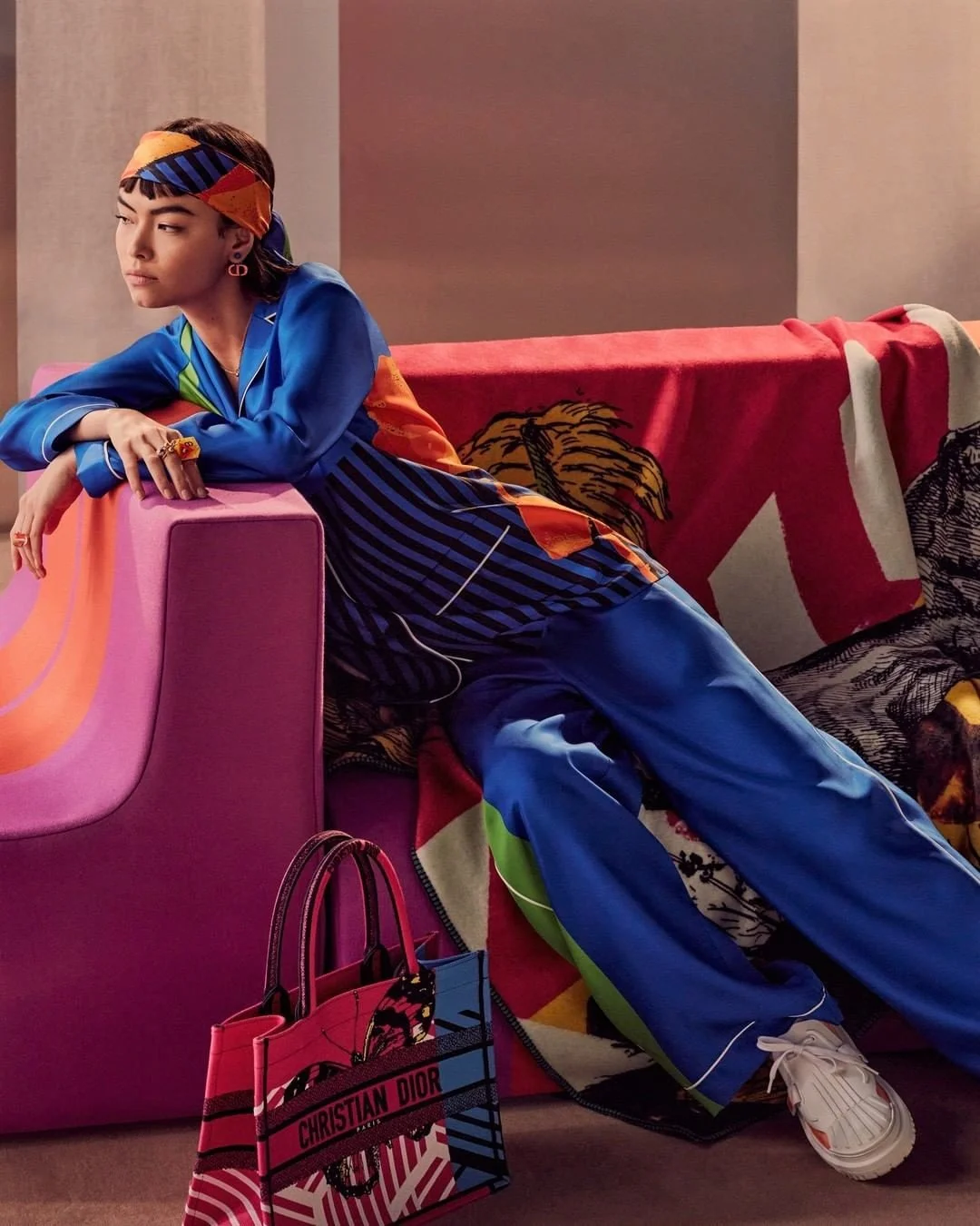Dior Chez Moi Capsule Bursts Into Vivid Blooms Homewear — Anne of